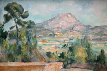 Mont Sainte Victoire 4 Paul Cézanne Pinturas al óleo